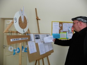 Susitikimas su Algimantu Aleksandravičiumi, Širvintų r. Musninkų A. Petrulio gimnazijoje, 2013-02-11